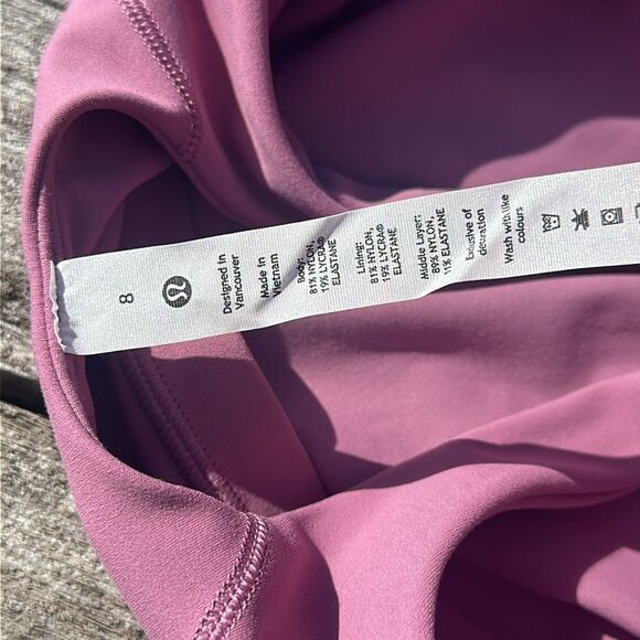 Lululemon Align Bodysuit Thong‎ Velvet Dust size 8 NWT pink - Picture 5 of 6